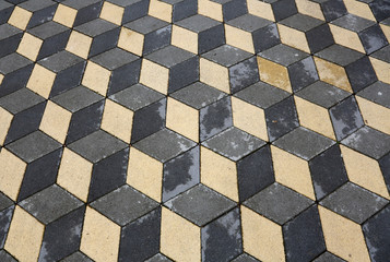 Stone Paved Garden Path