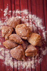 homemade cookies on the table