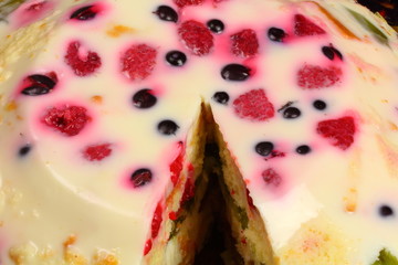 jelly fruit cake