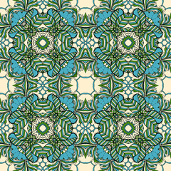 Seamless abstract pattern, hand drawn texture for Wedding, Bridal, Valentine's day or Birthday Invitations. Floral geometric background. Fabric or paper print.