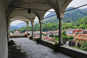 Pfarrkirche di San Clemente, Cesara, Ortasee, Piemont, Italien