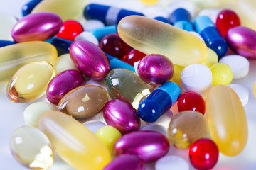 Variety of medicines and drugs