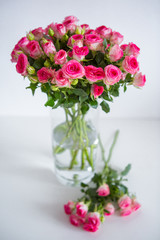 bouquet of fresh roses