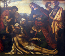 Naklejka premium Lamentation of Christ