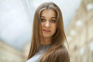 Fototapeta premium Fashion portrait of a professional model