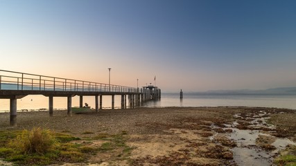 Obraz premium Steg Mannenbach