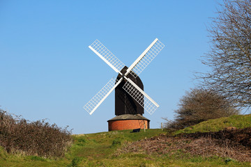 Windmill against a Blue Sky