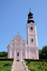 Fototapeta premium Church of the Assumption of the Virgin Mary in Pakrac, Croatia