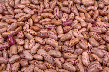 Kidney beans as a creative background