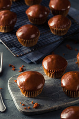 Homemade Dark Chocolate Cupcakes