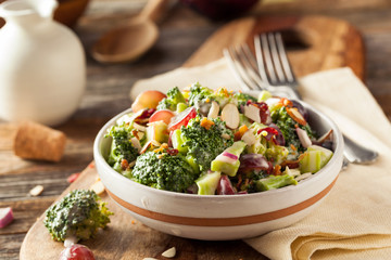 Homemade Green Broccoli Salad