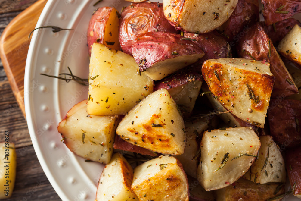 Sticker homemade roasted herb red potatoes