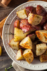 Homemade Roasted Herb Red Potatoes