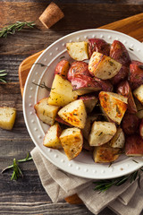 Homemade Roasted Herb Red Potatoes