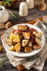Homemade Roasted Herb Red Potatoes