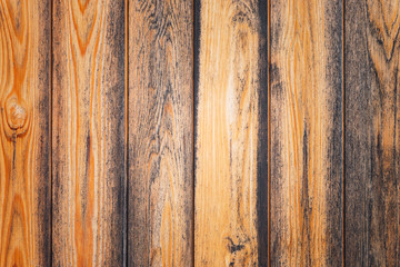 Vertical wooden wall texture for background.