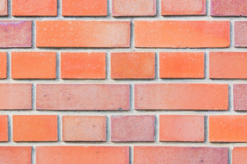 Obraz premium Red brick wall texture for background.