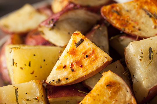 Homemade Roasted Herb Red Potatoes