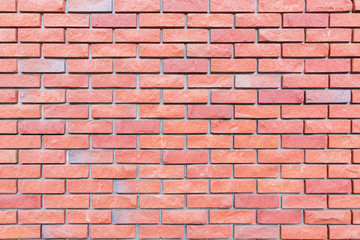 Red brick wall texture for background.