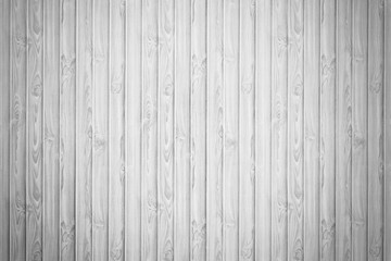 Naklejka premium White wooden wall texture for background.