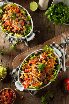 Homemade Mexican Chicken Burrito Bowl