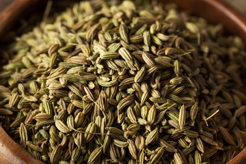 raw organic fennel Seed