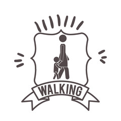 people walking design 