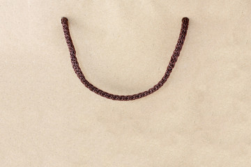 paper shopping bag with handle