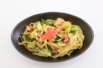 沖縄料理　沖縄そばチャンプルー