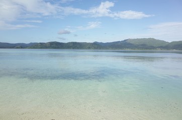 view in Kohama island Okinawa Japan