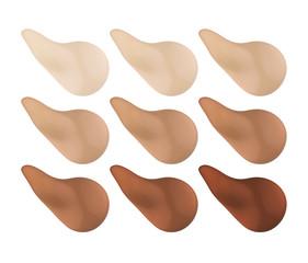 shades of foundation