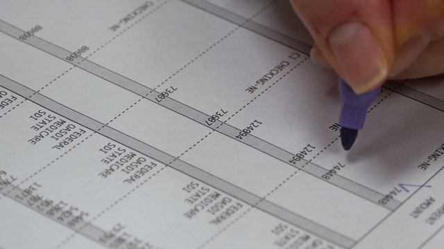 Payroll Tax Sheet Voided by Payroll Clerk
