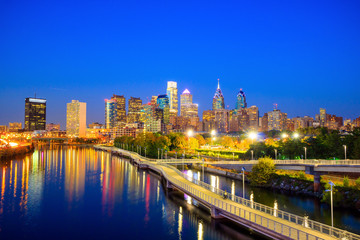 Downtown Skyline of Philadelphia