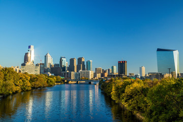 Obraz premium Downtown Skyline of Philadelphia