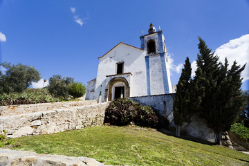Fototapeta na wymiar Torres Vedras Church of Saint Mary