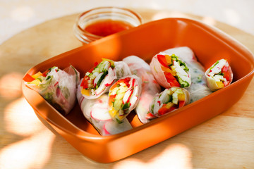 spring rolls