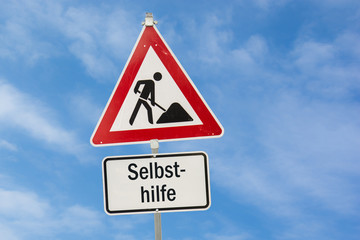 Schild 77 - Selbsthilfe