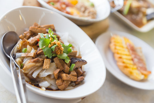 Stir soy food Thailand