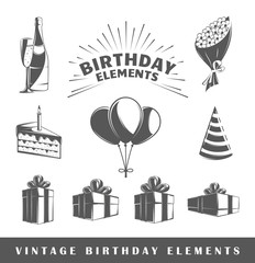 Set of elements of the birthday