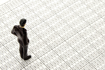 ビジネスイメージ―数値のチェック