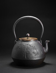 Iron teapot