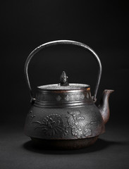Iron teapot
