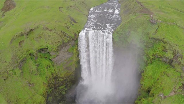 Wasserfall in Island