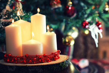 candle decor toned ball