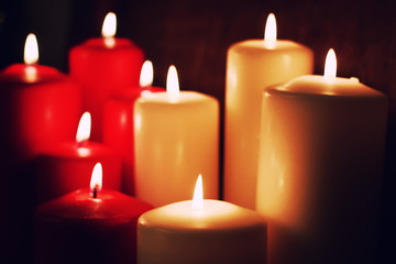macro candle light set