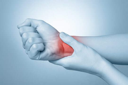 Woman With Wrist Pain