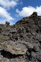 Extinct volcano in the national Park Pali Aike in the South of Chile.