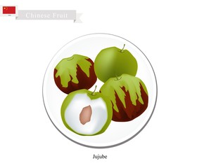 Jujube or Chinese Date, A Popular Fruits in China