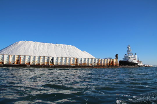 Schleppkahn-Saline-Guerrero Negro