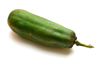 Raw green papaya
